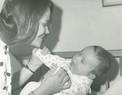 Syn Ondra s maminkou Gabrielou Vránovou (1 rok)